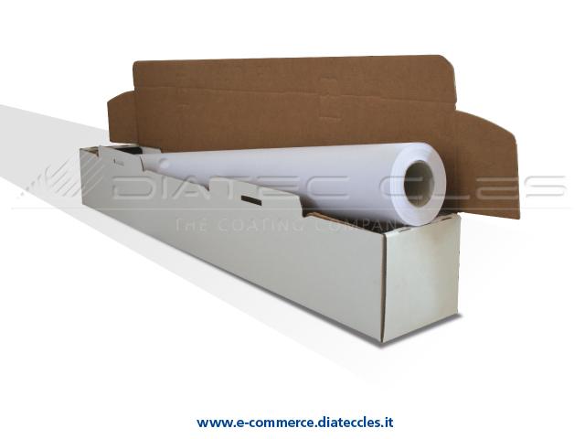 Carta plotter - stampa inkjet - 914 mm x 50 mt - 90gr - bianco - DIATECX Foto prodotto
